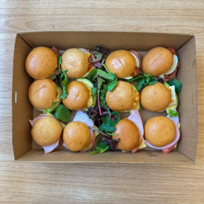 Breakfast Slider Box - Salt by Cafe One Brisbane Catering